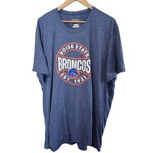 Boise State Broncos Shirt Mens 3XL Blue Captivating College NCAA BSU Football